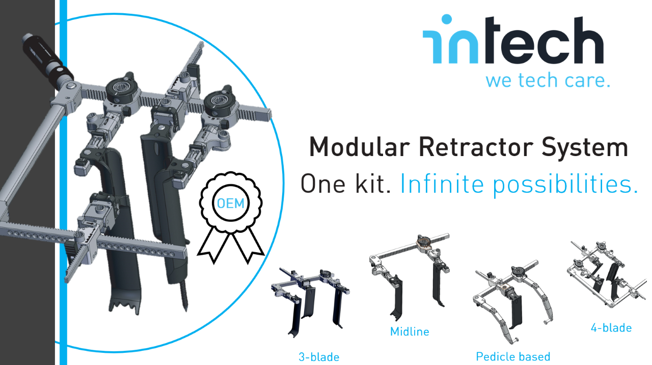 Intech unveils a game-changing private-labelled Modular Retractor System